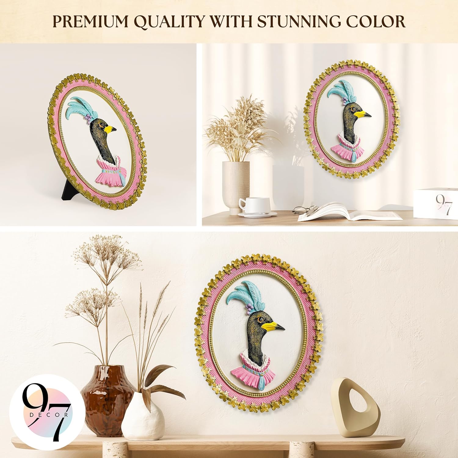 Vintage Goose Wall Art for Home