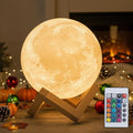 Mydethun 3D LED Moon Lamp with Stand