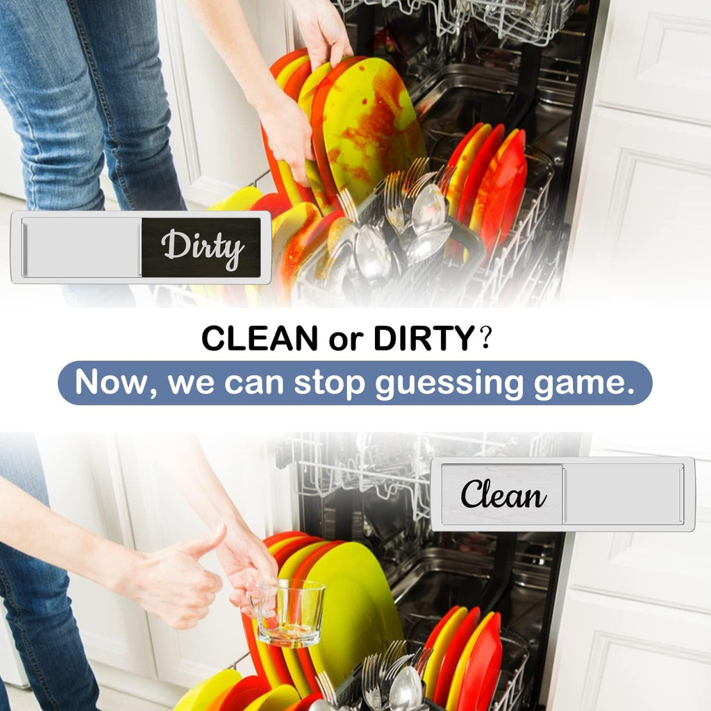 Dishwasher Magnet Clean Dirty Sign